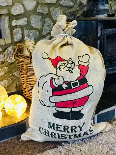 Extra large christmas hessian - extra,