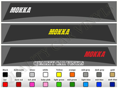 Vauxhall mokka sunstrips sun - sunstrips,