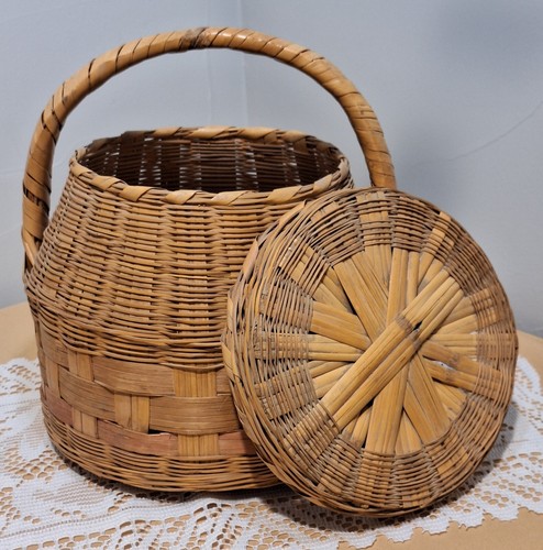 Vintage light color hand woven - vintage,