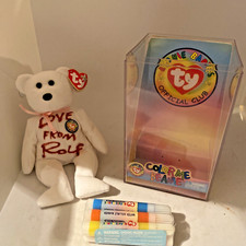 ROLF Harris signed TY Beanies.