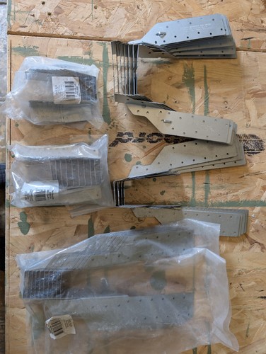 Galvanized steel joist hangers - galvanized,