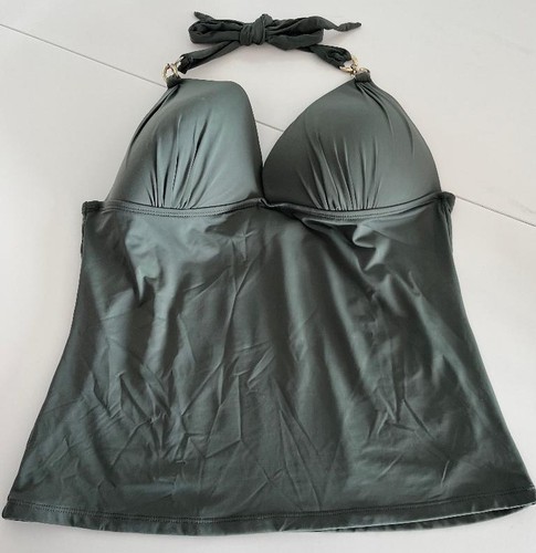 Womens tankini top khaki - top,