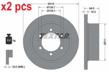X2 PCS BRAKE DISC 92093100