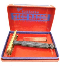 Vintage Gillette 3 Piece Tech