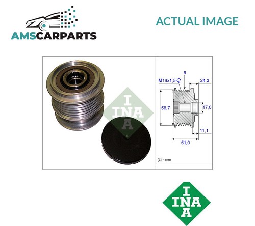 Engine alternator pulley 535 - pulley,
