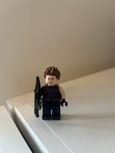 Lego hawkeye with - black, and