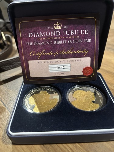 2012 diamond jubilee coin - jubilee, £5