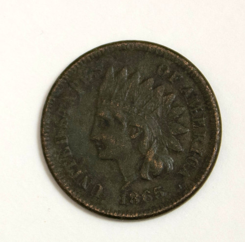 1865 indian cent details - 1865,