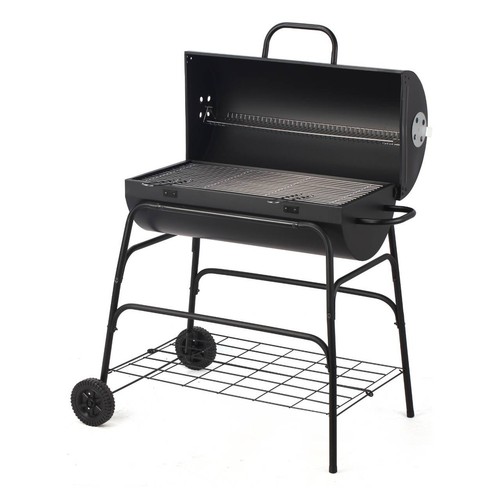 Large oil drum bbq - large,