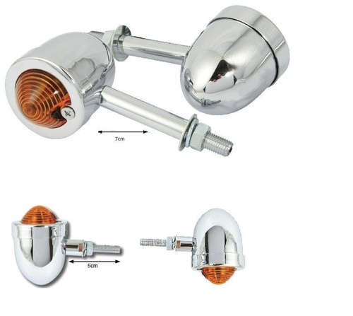 Pair metal custom - custom, chrome