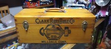 Wood Tool Box Hand Built from CLARK BROS BOLT CO. MILLDALE CONNETICUT