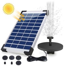 400L/H 5W Solar Panel Powered