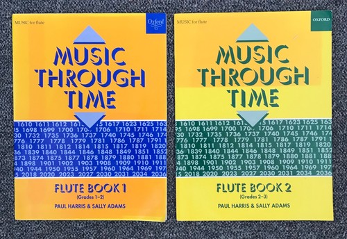 Music through time flute books - music,