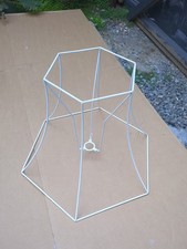 Vintage Large  LAMPSHADE FRAME  T5 Could Be Small Standard Lamp