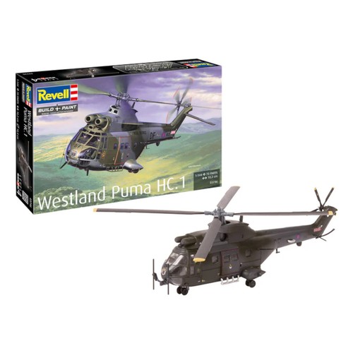 Revell westland puma hc1 - puma, raf