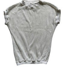 Vintage String Vest White 100%