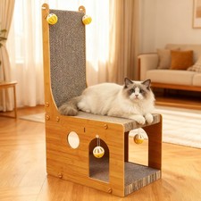 Cat Scratcher Toy Natural Sisal Cat Scratching Board Ball Interactive Toy Kitten