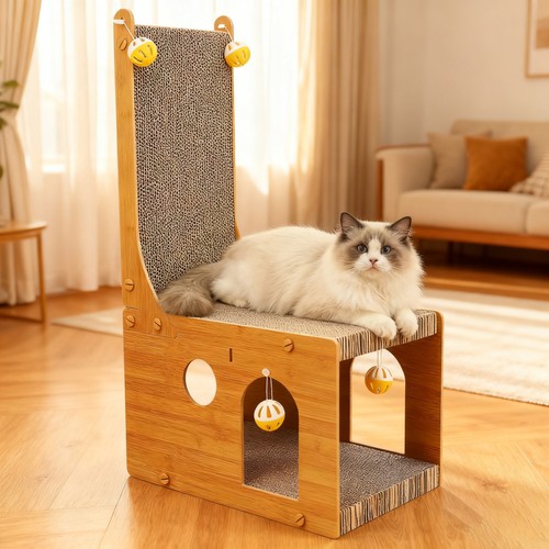 Cat scratcher toy natural - cat,
