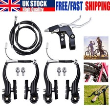 6PCS V Brake Complete Sets Front Rear Lever kit BMX MTB Bike Bicycle Brake Set