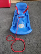 Baby Born Glitter Sledge on the wheels, Rare,Blue