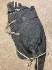 GFS 6'3 heavyweight stable horse rug black  (used)