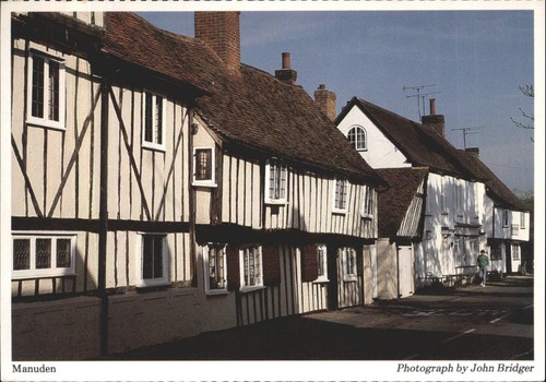 Manuden essex postcard timber - manuden,