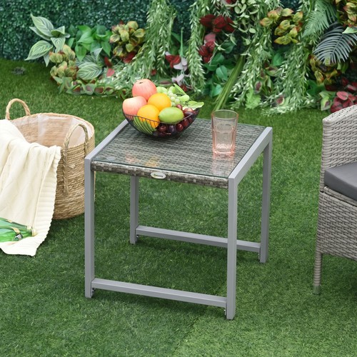 Rattan end table - end, coffee