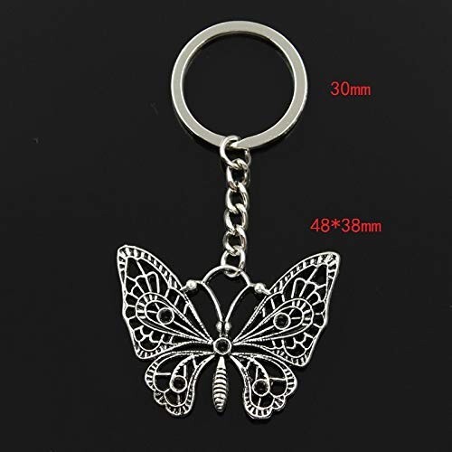 Butterfly keyring keychain - butterfly,