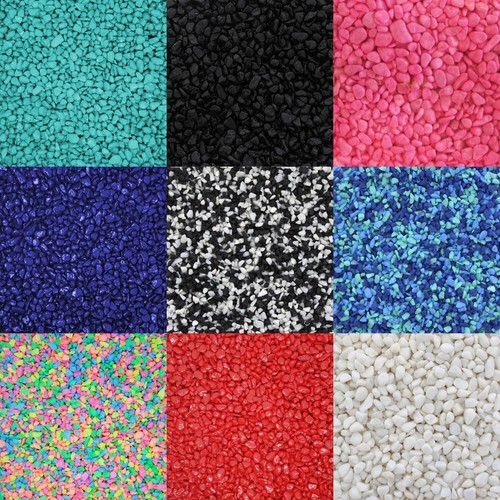 Aqua one coloured - aqua, gravel