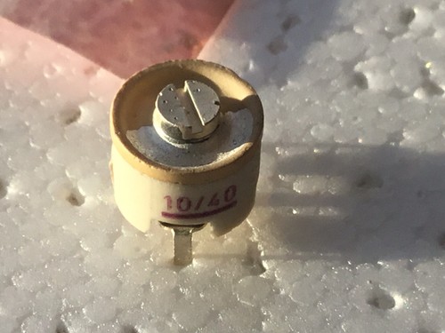 Ceramic trimmer capacitor - rf,