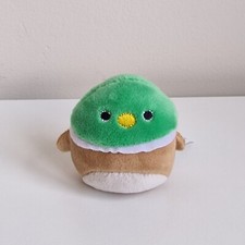 Avery The Duck Squishville By Squishmallow 2” BNWT Mini Tiny Mallard Duck Plush