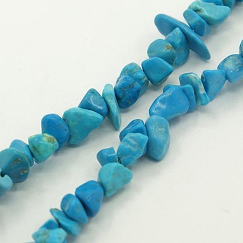 Gemstone beads chip 8mm 5mm - chip, 8mm-5mm