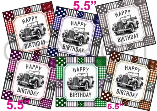 Card toppers 5 - 6,
