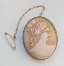Grand Tour Cameo Brooch 1800s
