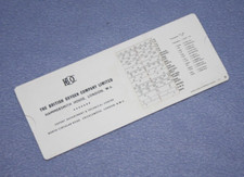 Blundell Rules Ltd for British Oxygen Co Conversions Slide Rule