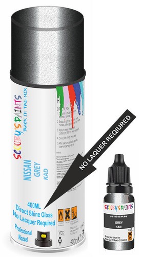 Nissan grey kad spray aerosol - grey,
