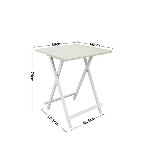 Folding snack table mdfwood - table, tv