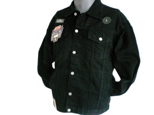 Denim mens jackets black - denim,
