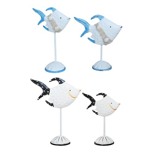 Fishes sculptures desktop - 2x,