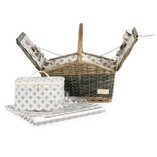LIVIVO Picnic Basket Set 4