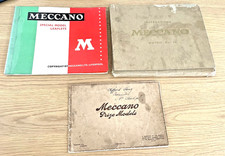 MECCANO SET OF 20 INSTR. FOR