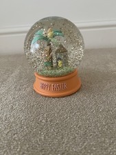 Happy Easter snow globe