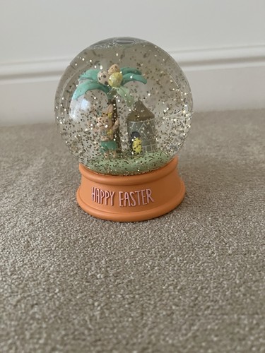 Happy easter snow globe - easter,