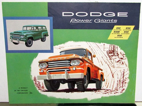 1958 dodge w100 500 - 4, 4