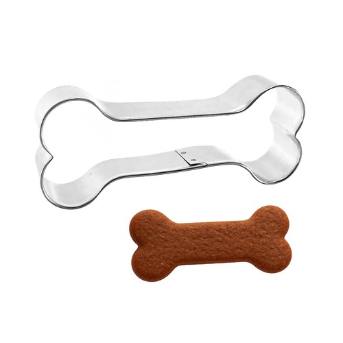 Dog bone cookie cutter - cookie,