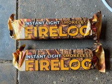 2 X Instant Light Smokeless Firelogs