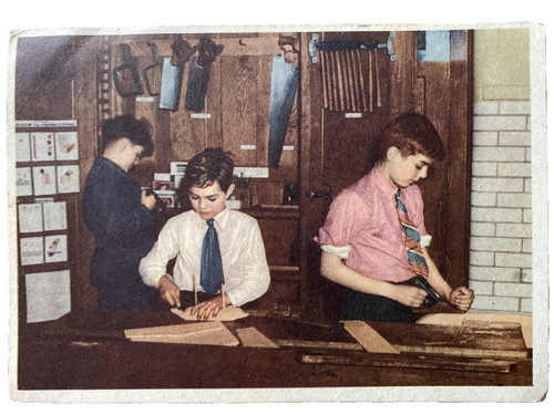 Students boys 1960 carpentry - 1960,