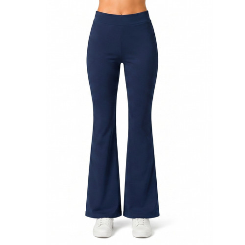 Womens flared trousers - womens, stretch
