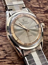 Universal Geneve Polerouter Auto Date 35mm case 12 Section Dial Ref 869102/09