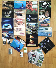 Cigar cards. Doncella, Tom Thumb, Grandee. Transport, History, Butterflies, etc